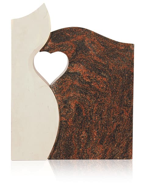 Grabdenkmal 9922* – Aurindi und Atlantic Beige
