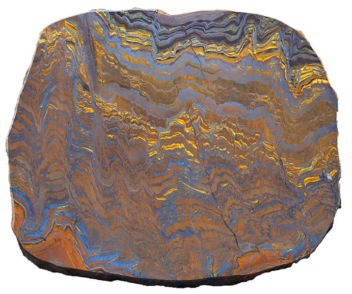 Edelstein Felsenkissen – Jaspis-Tigerauge