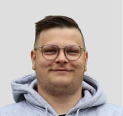 Portrait von Justin Goletz, Lagerlogistik & Auslieferung
